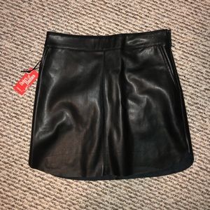 Forever 21 Faux Leather Mini Skirt